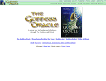 Tablet Screenshot of goddessoracle.com